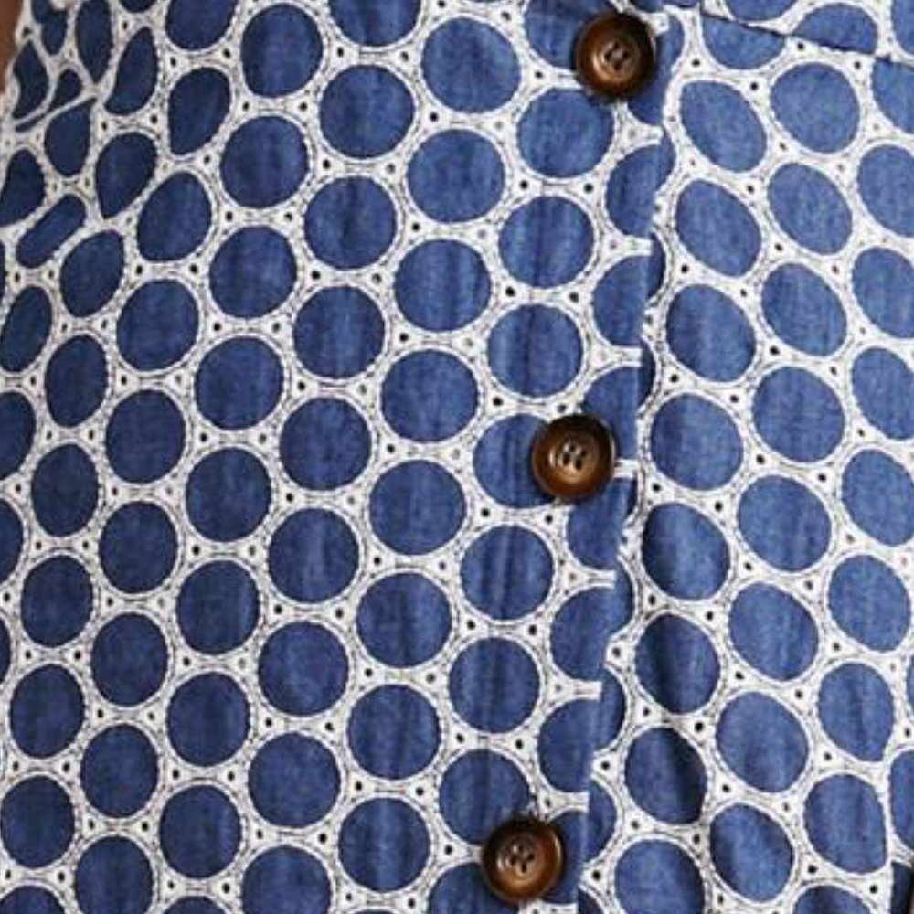 Anthropologie Morin Button-Front Dress - Picture 13 of 13